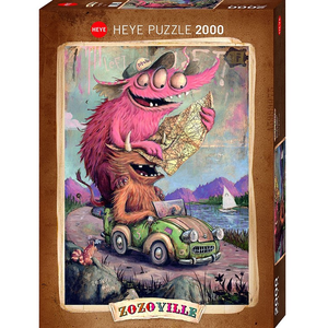 Heye - 2000 piece Zozoville - Road Trippin'