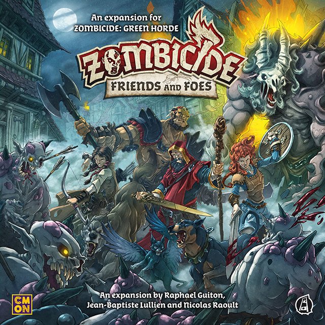 Zombicide - Green Horde Friend And Foes Expansion - Board Games ...