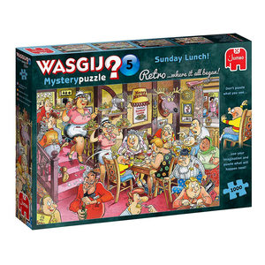 Jumbo - 1000 Piece Wasgij Mystery - Retro #5 Sunday Lunch