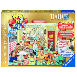 Ravensburger - 1000 Piece - What if? #22 Transport Cafe