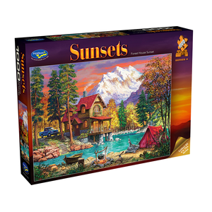 Holdson - 1000 Piece - Sunsets 4 Forest House