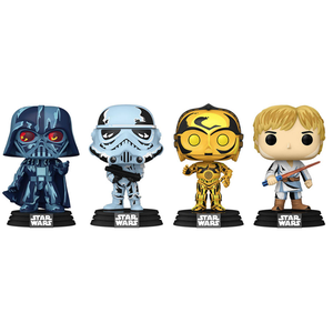 Pop Vinyl - Star Wars - Retro Series 4 pack