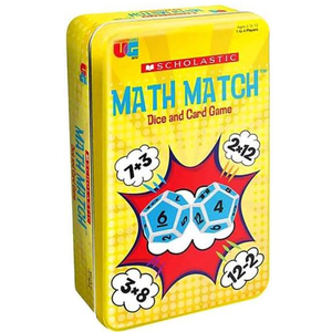 Math Match in a Tin - Card & Dice Games-Kids : The Games Shop | Board ...