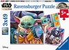 Ravensburger - 3 x 49 Piece - Star Wars Grogu Moments-jigsaws-The Games Shop