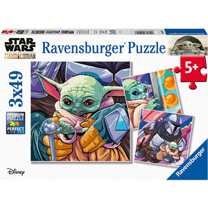 Ravensburger - 3 x 49 Piece - Star Wars Grogu Moments