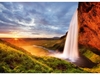 Heye - 1000 piece Von Humboldt - Seljalandsfoss Waterfall-jigsaws-The Games Shop